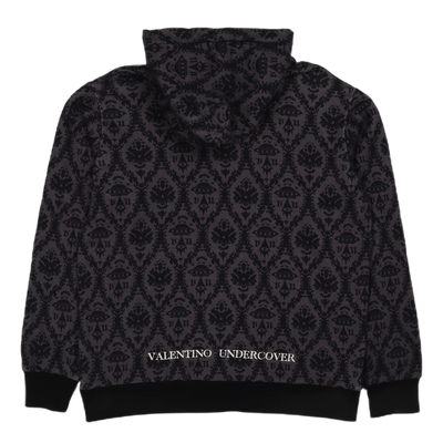 X Valentino Ufo All Over Print Black