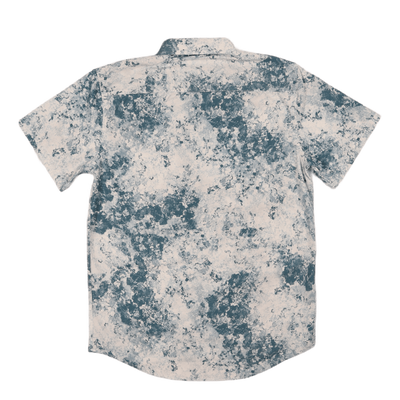 Mineral Print Shirt White