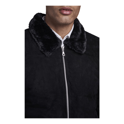 Fur Jacket Black