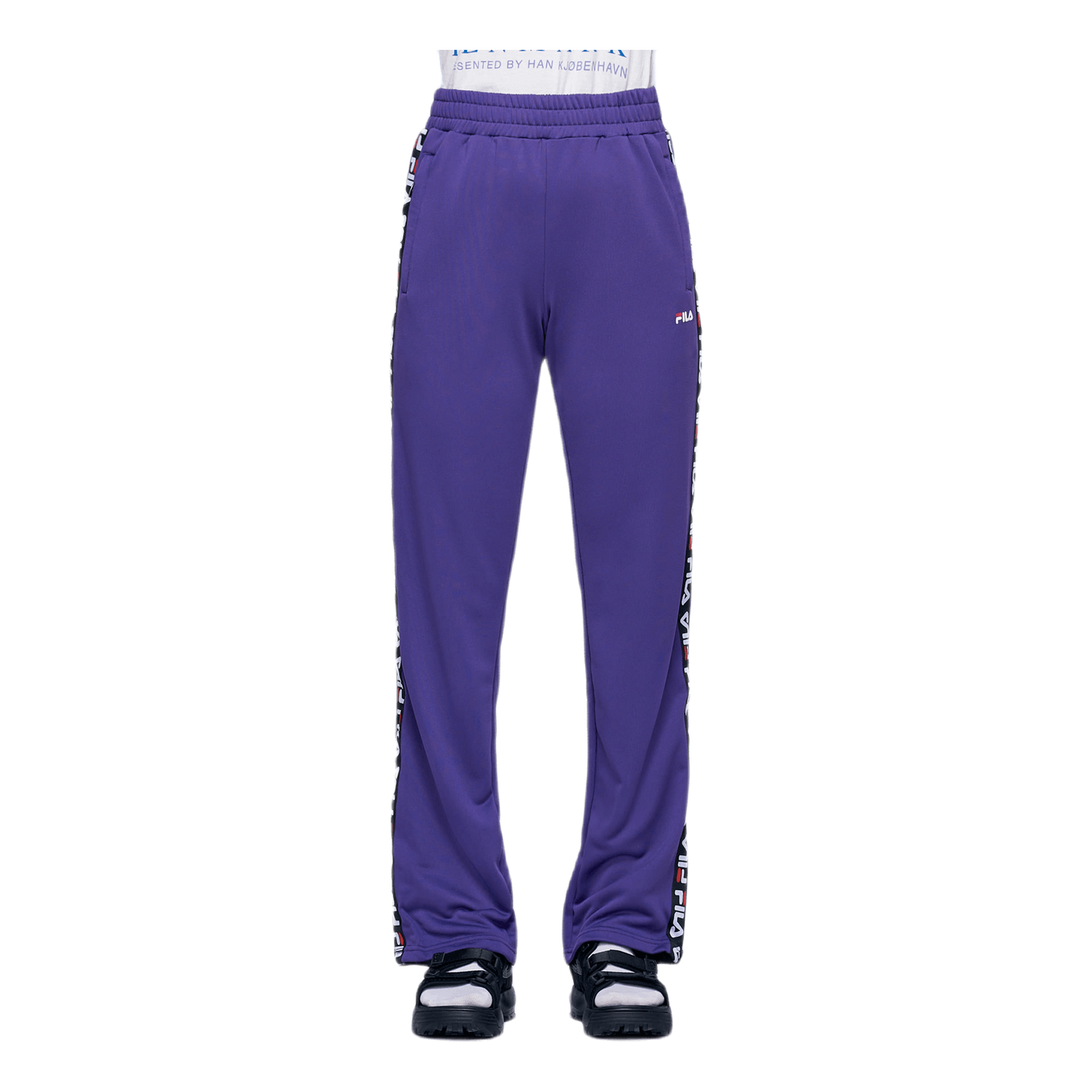 Fila W Thora Track Pants Purple – - Main Image