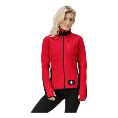 Lumberjane Fleece Jacket Red