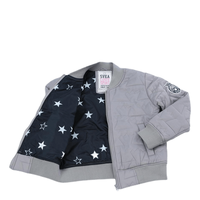 Crown Star Jacket Grey
