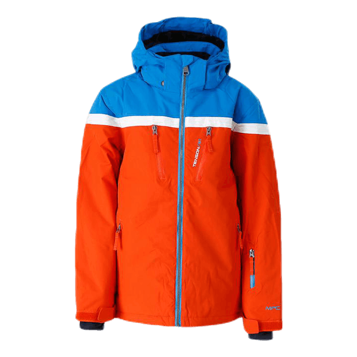 Flynn Ski Jacket Orange/Blue