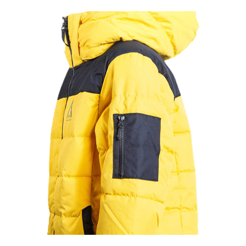 Polar Youth Puff Jacket Black/Yellow