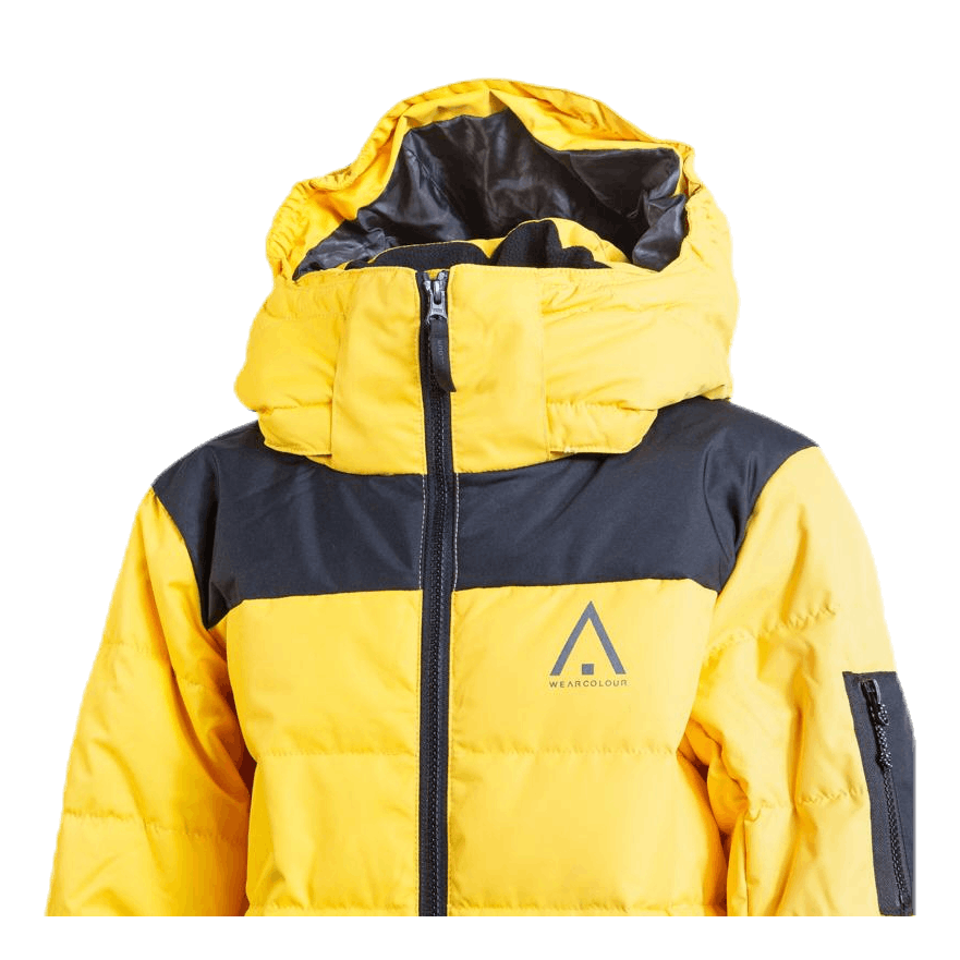 Polar Youth Puff Jacket Black/Yellow
