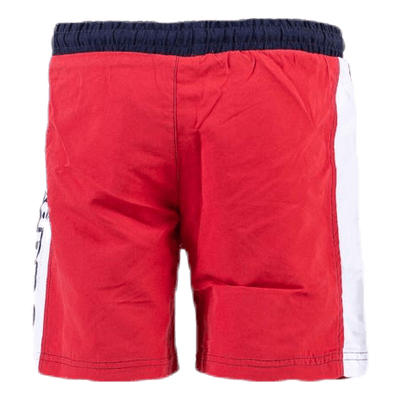 Junior. Swim Shorts, Logo Birtec Blue/White/Red