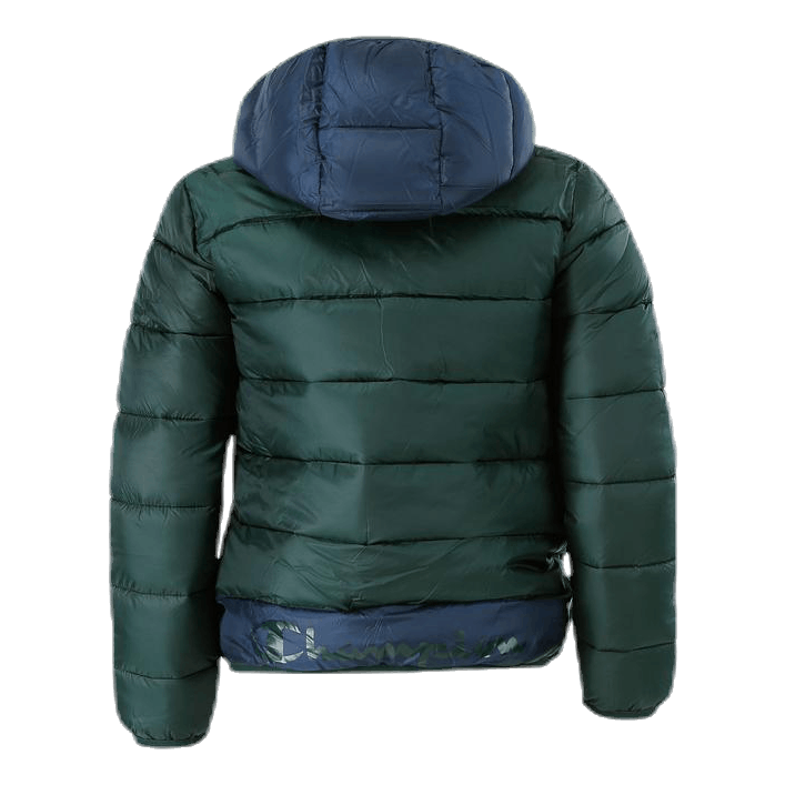 Hooded Youth Jacket Green