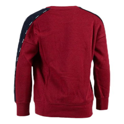 Junior Crewneck Sweatshirt Red