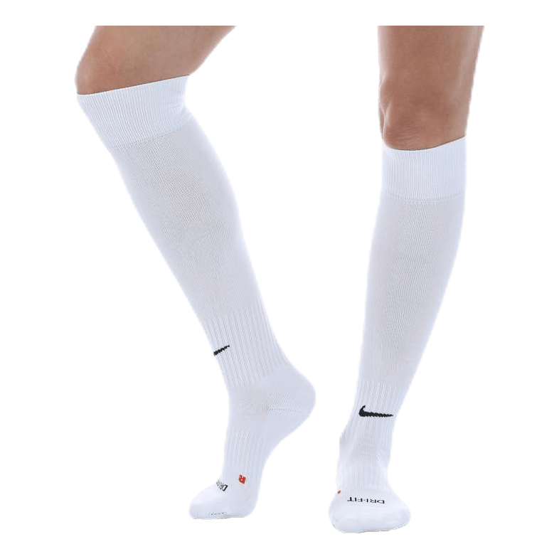 Academy Over-The-Calf Football Socks Over-The-Calf Soccer Socks WHITE/BLACK