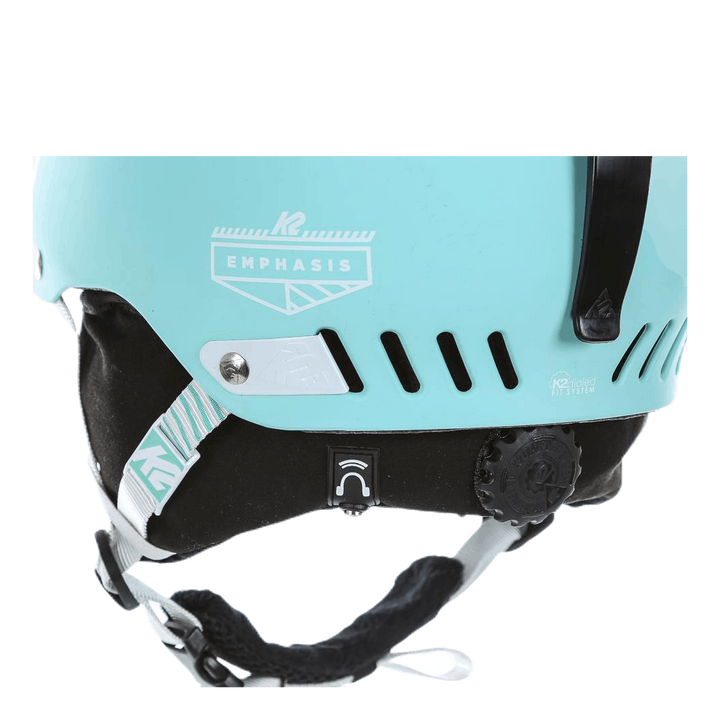 k2 emphasis ski helmet K2 Emphasis Turquoise – Brandosa.com