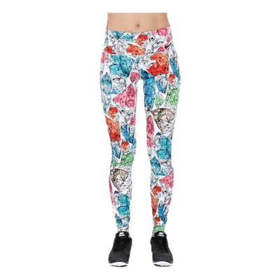Gym Pro Power Tight Patterned/White