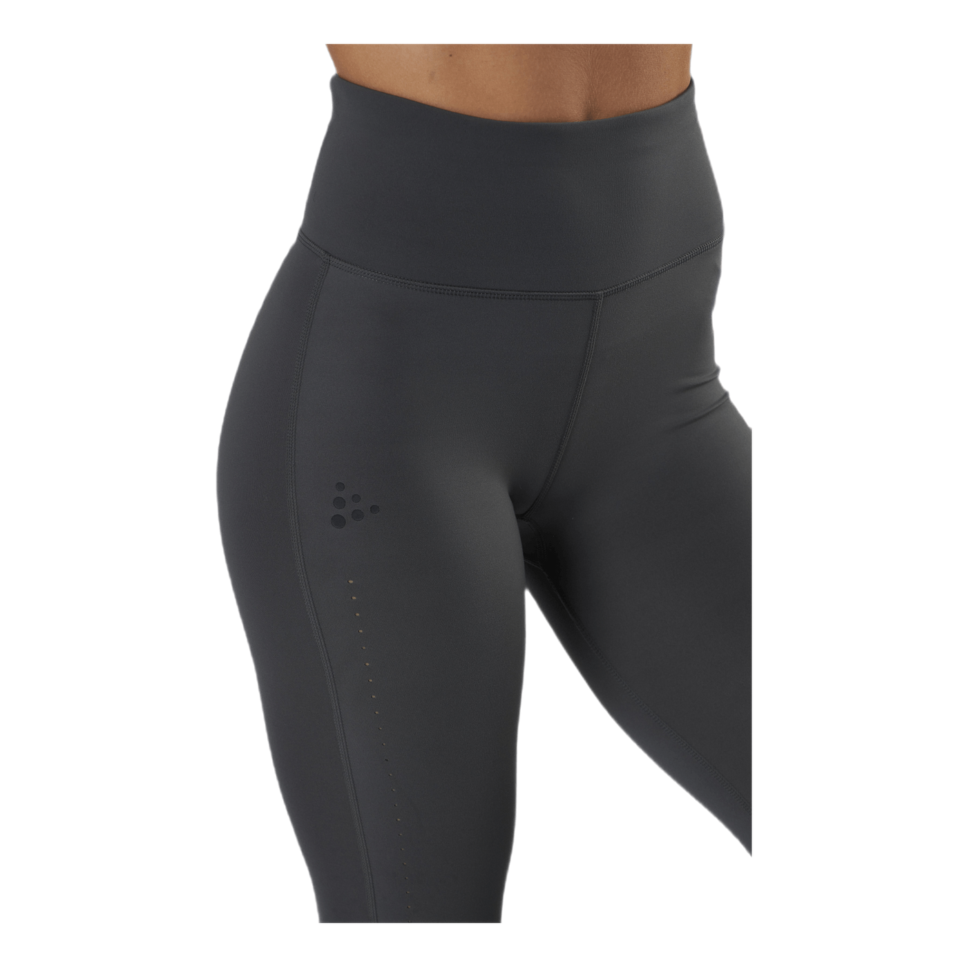 ADV Charge Perforated Tights Black/Grey