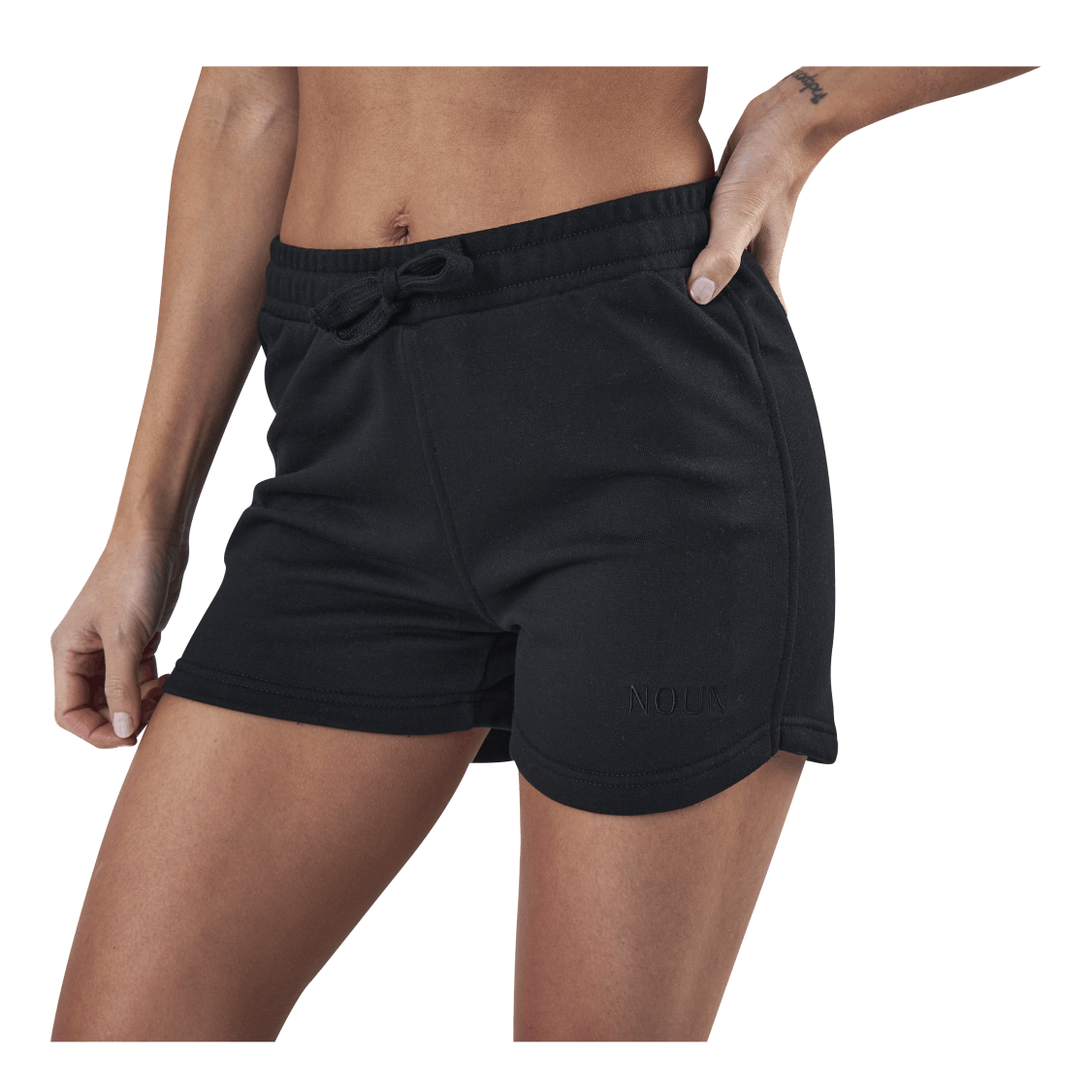 Ava Sweat Shorts Black