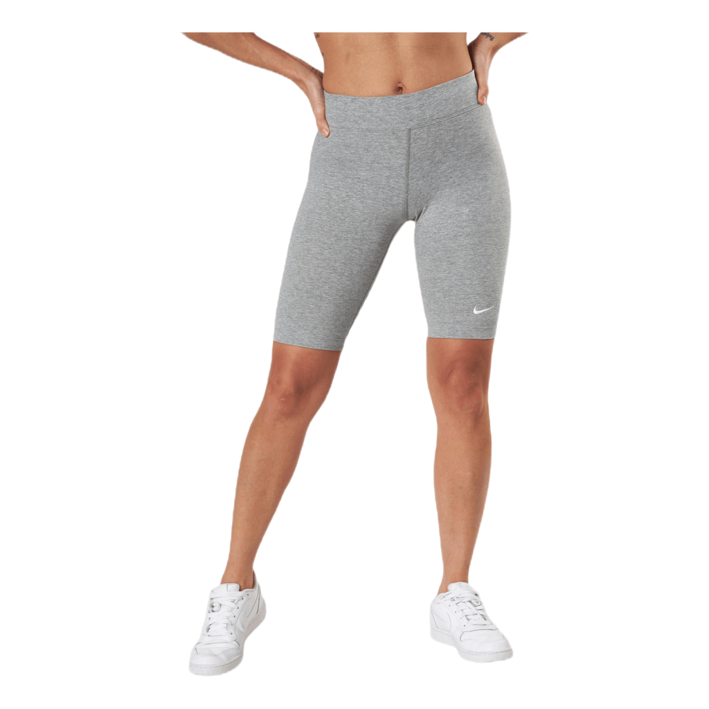 grey nike biker shorts women's
