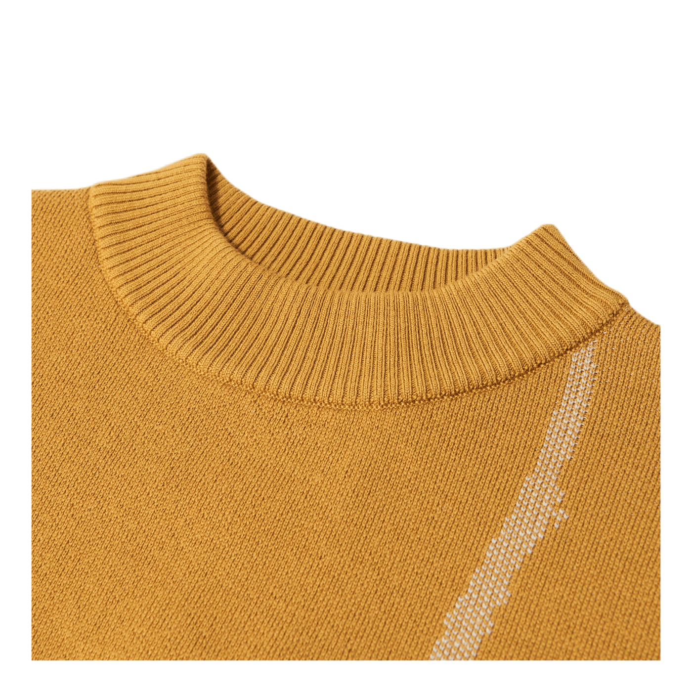 Terrain Jacquard Knit Jumper Yellow