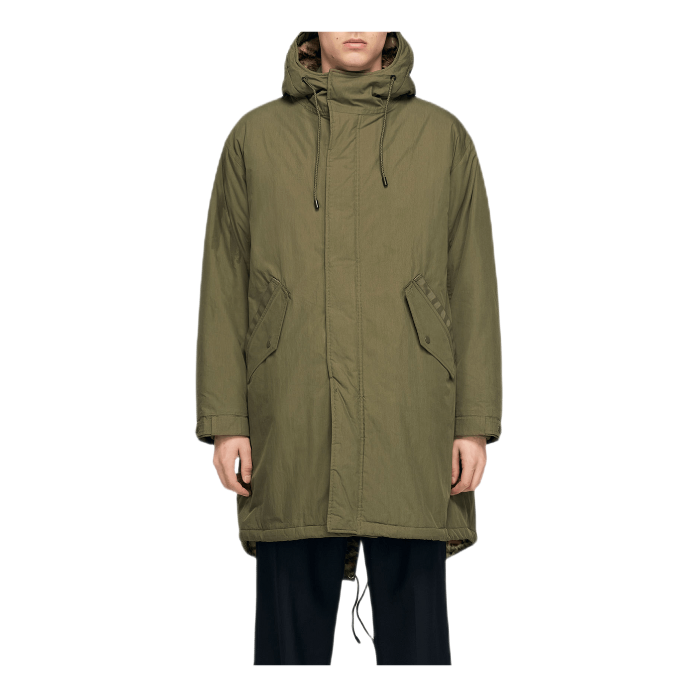 Lined 2025 fishtail parka