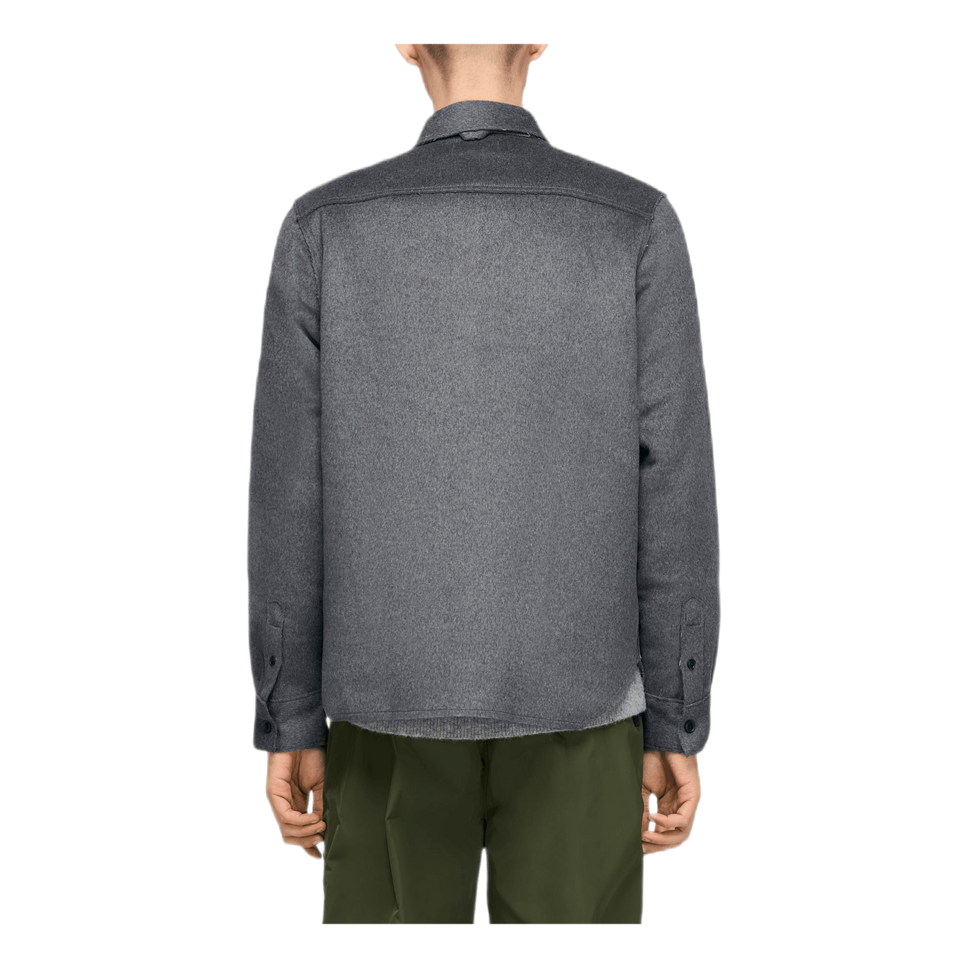 Ike Turner Military Overshirt Gray