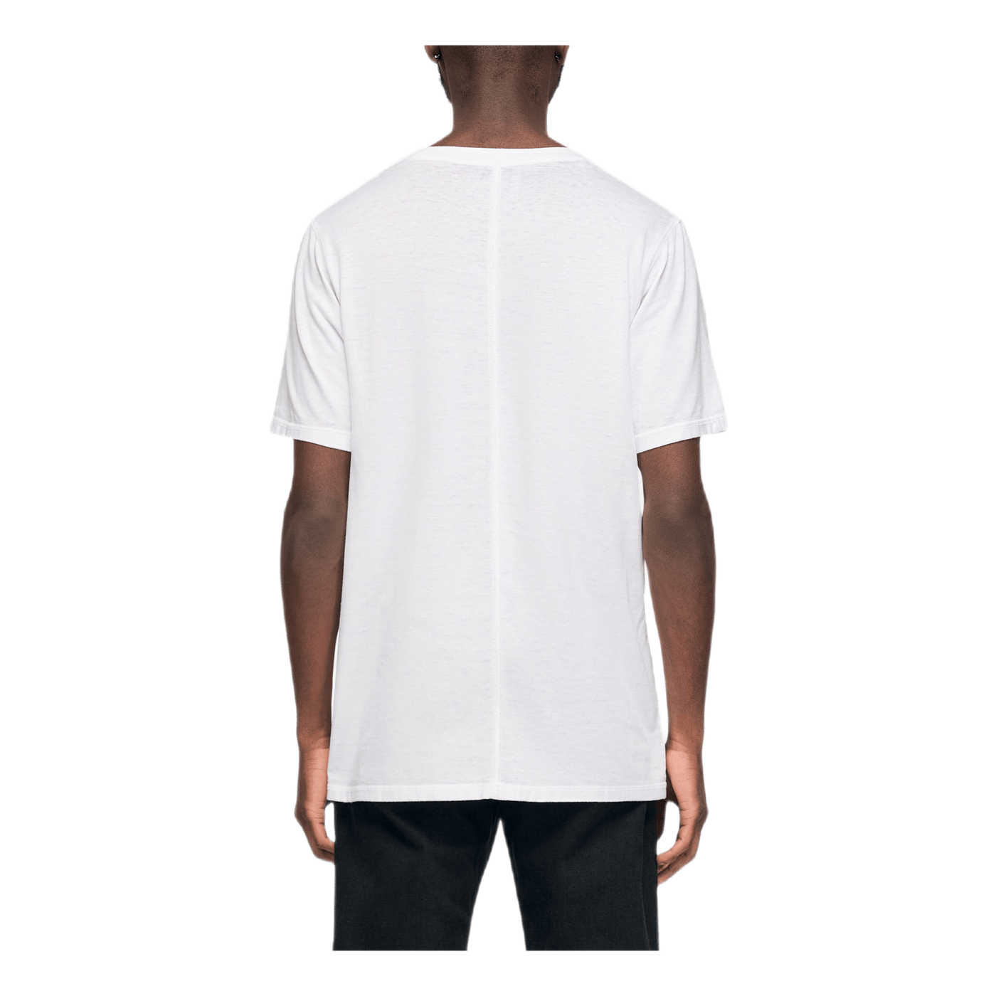 Reverse Tee Inside Out White