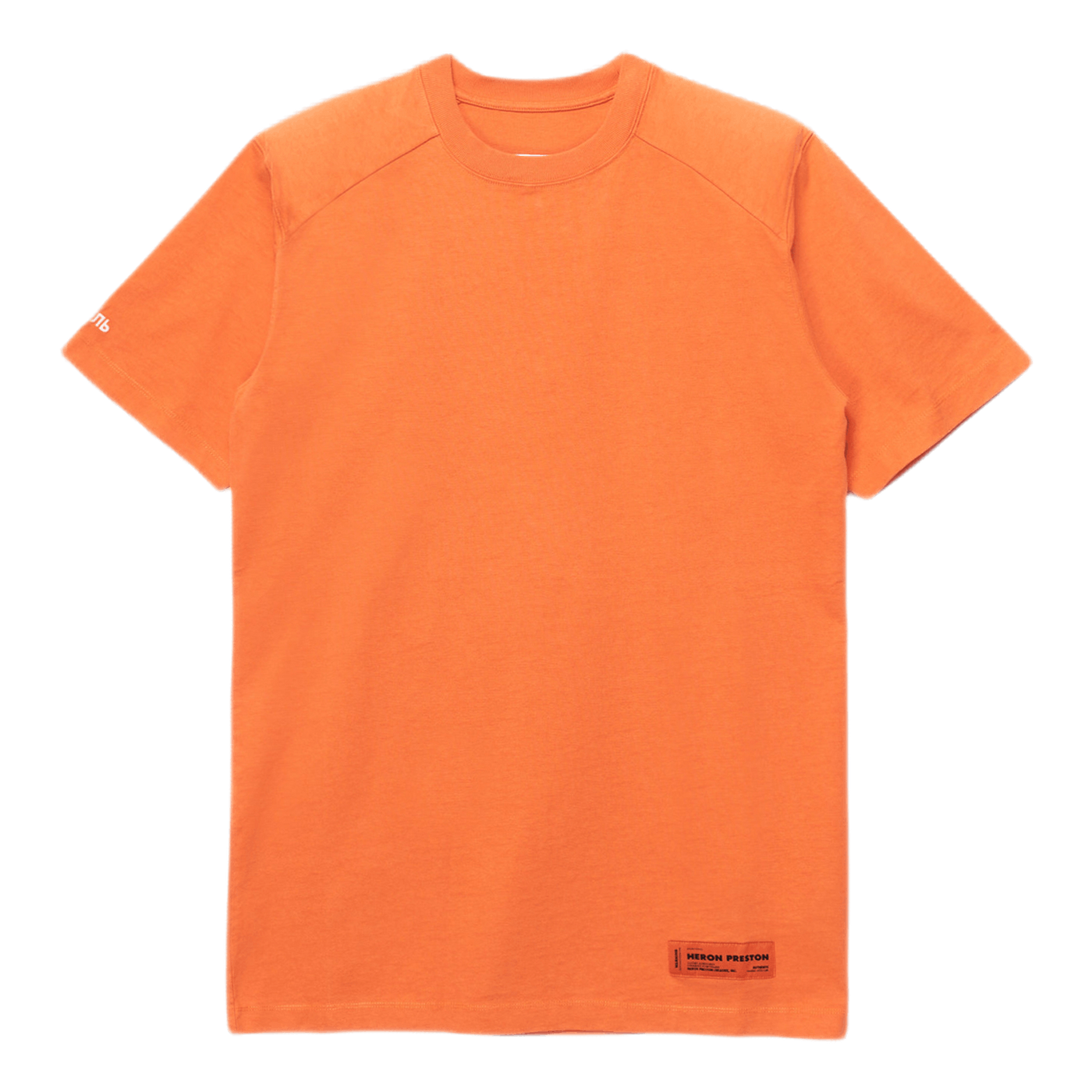 Front Logo Oversized T-shirt Orange