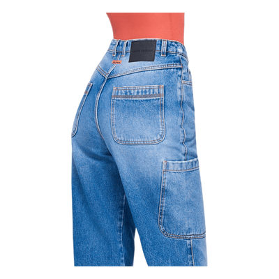 Baggy 5-pockets Jeans Blue