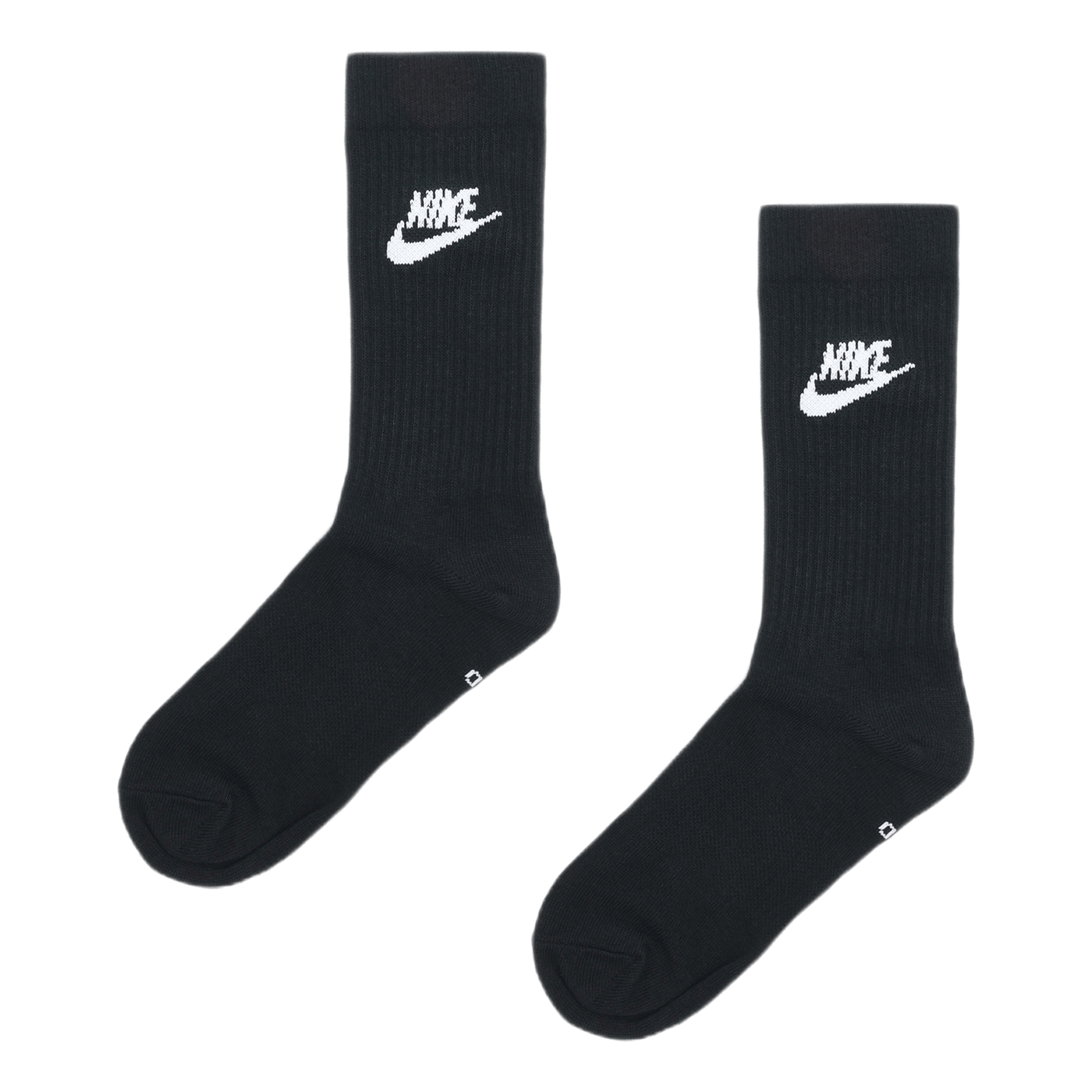 Everyday Essential Socks 3 Pac Black