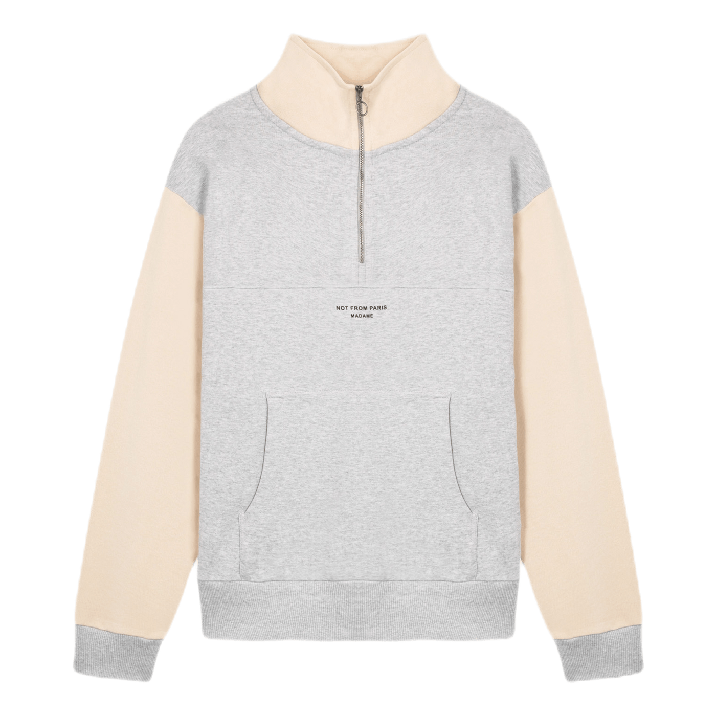 Half-zipped Nfpm Sweatshirt Gray