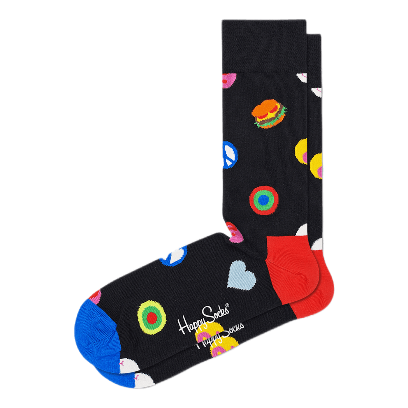 Symbol Dot Sock Multi